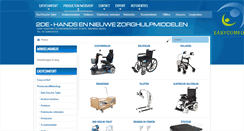 Desktop Screenshot of easycomfort.be