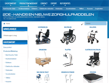 Tablet Screenshot of easycomfort.be